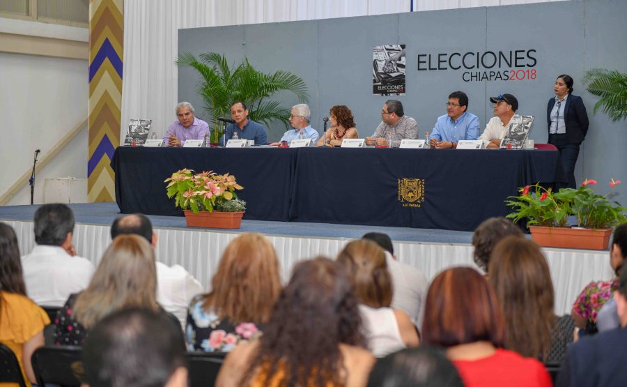 Presentaron en la UNACH el libro “Elecciones Chiapas 2018”