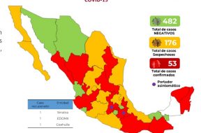 Aumentan en Chiapas la cifra de casos confirmados de Coronavirus