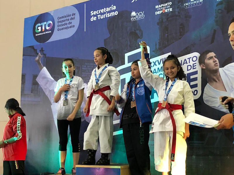 Chiapaneca logra medalla de bronce en Campeonato Nacional de Karate