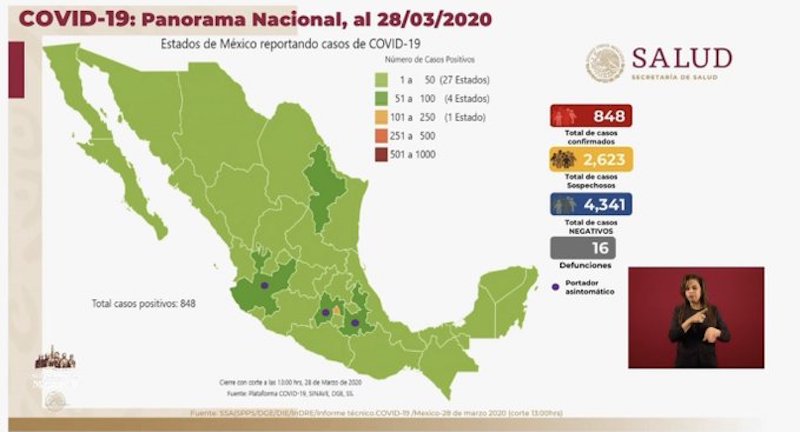 “Quédate en casa”: mensaje de alerta para la ciudadanía Mexicana