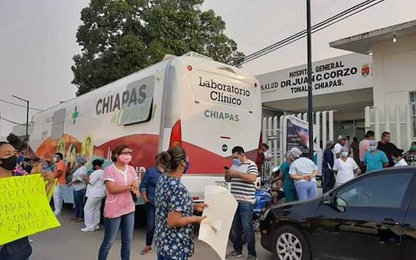 Investiga FGE casos de violencia y discriminación al sector salud en Chiapas