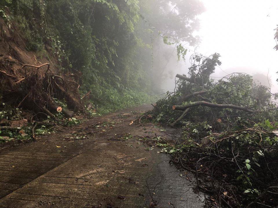 Lluvias provocan deslaves y derrumbes en Tapachula