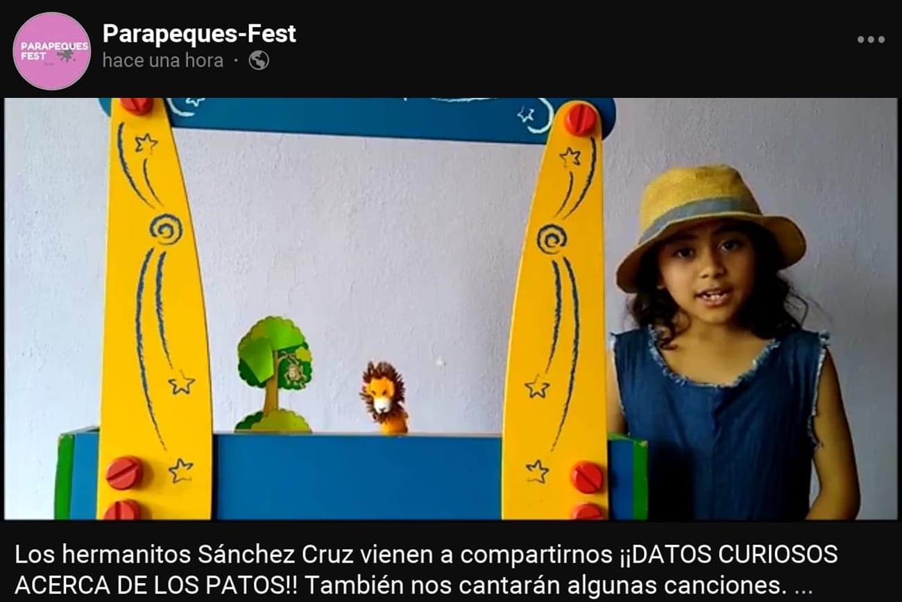 Alumnos de UNICACH realizan festival virtual infantil
