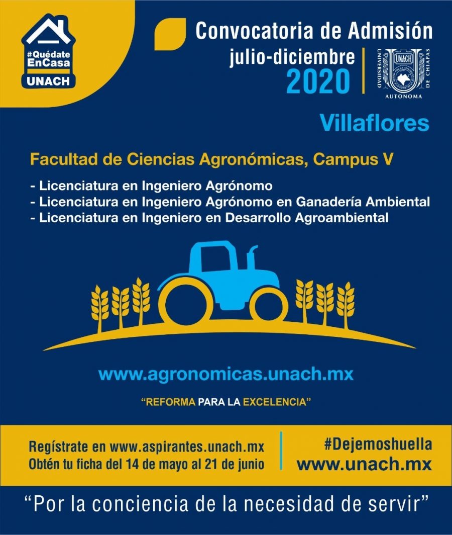 Oferta UNACH licenciatura en Ingeniero Agrónomo en Ganadería Ambiental en Villaflores