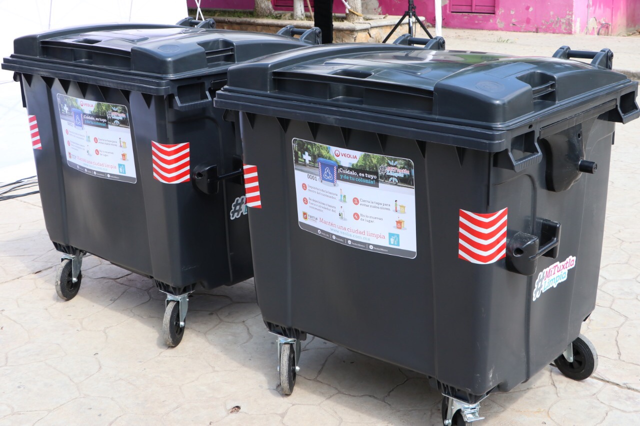 Ayuntamiento de Tuxtla esclarece compra de contenedores de basura