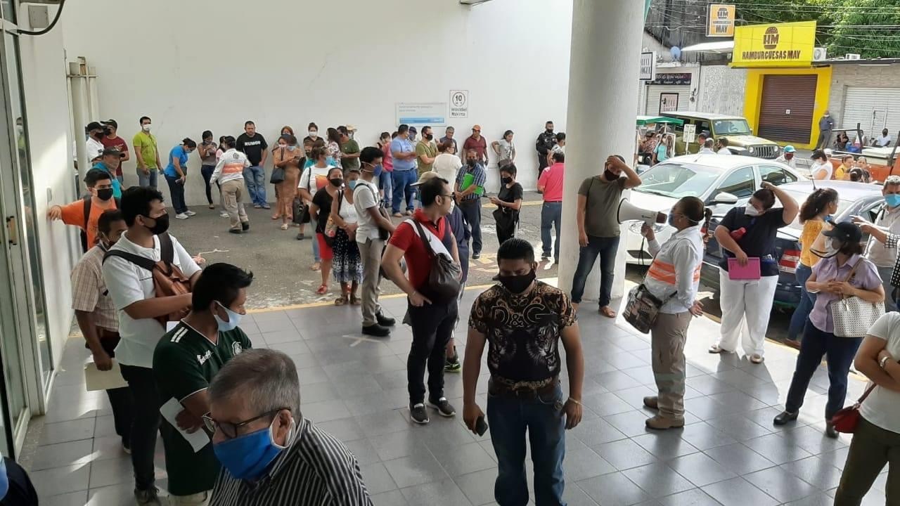 Exigen a bancos de Tapachula cumplir con protocolos sanitarios