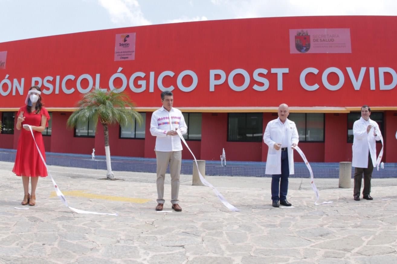 Habilitan Centro de Rehabilitación Psicológica Post Covid-19 en Chiapas