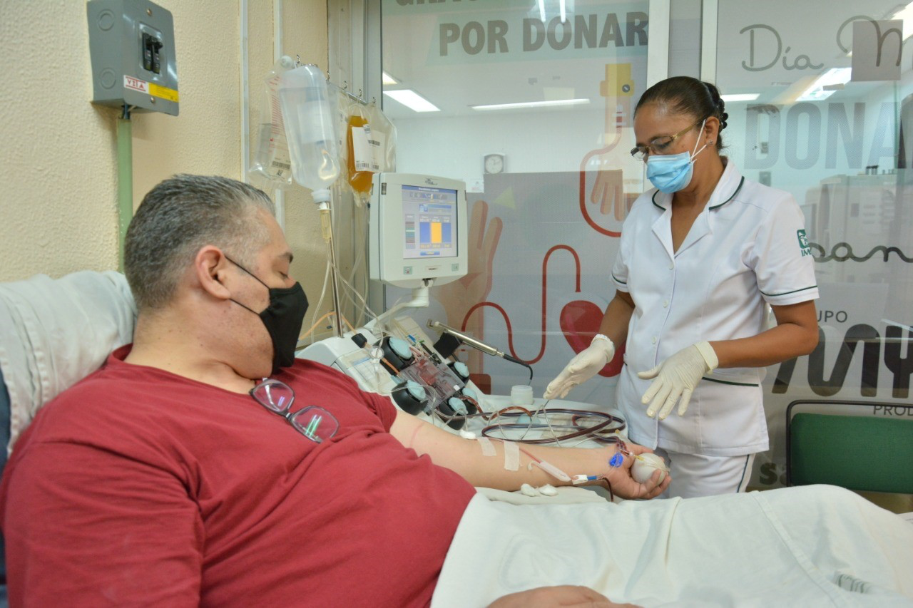 IMSS Chiapas llama a pacientes recuperados de COVID-19 a donar plasma