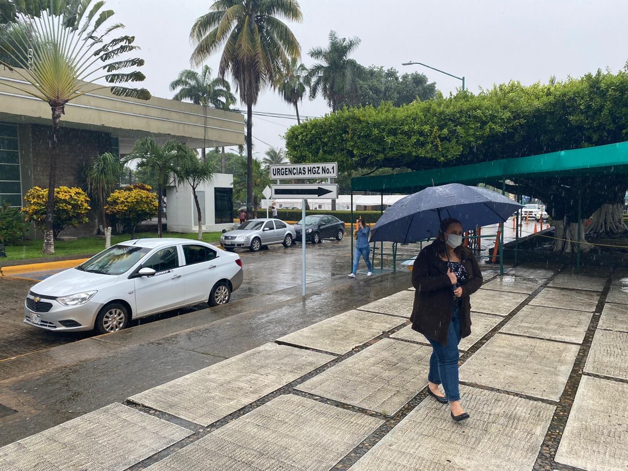 El IMSS exhorta a tomar precauciones por tormenta Cristóbal que prevalece en el estado