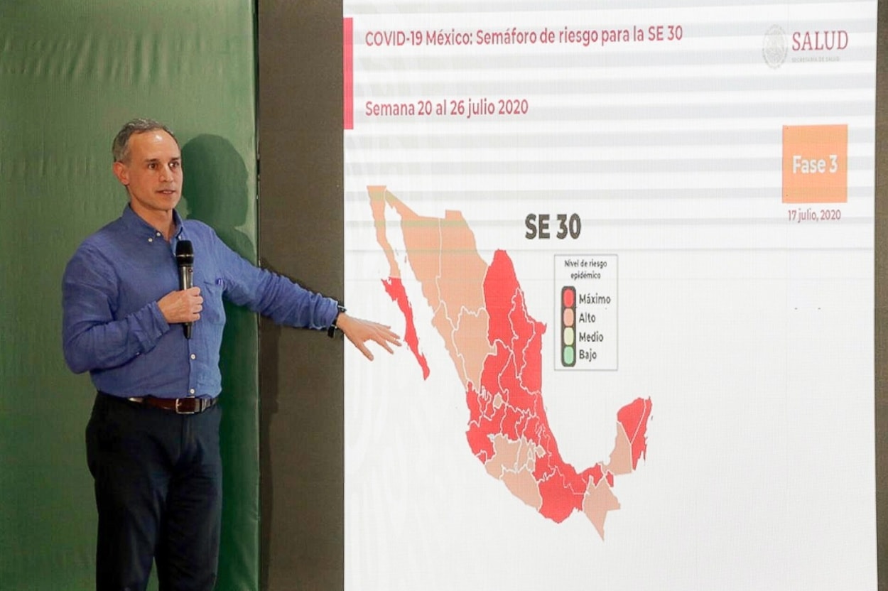 Chiapas cambia a naranja en el semáforo epidemiológico