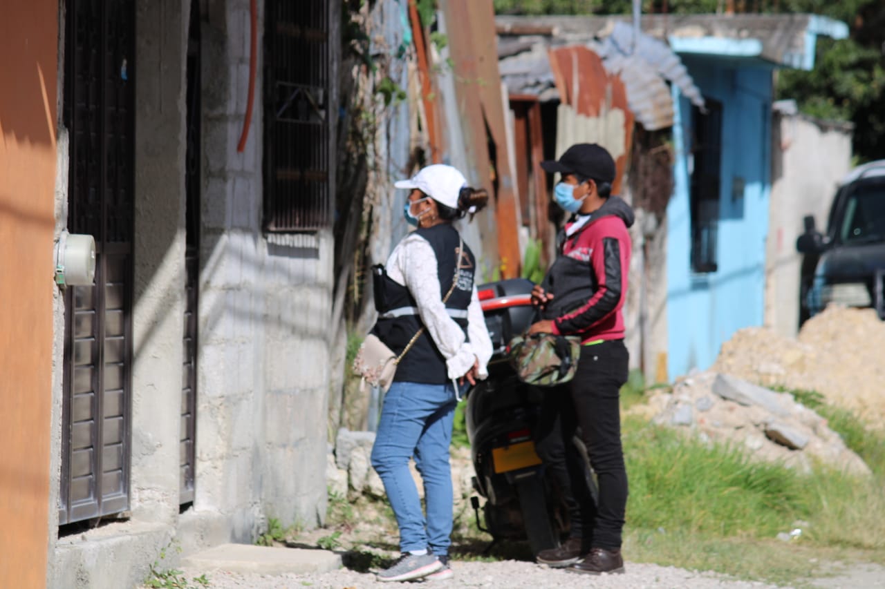 Continúa búsqueda de casos Covid-19 en San Cristóbal