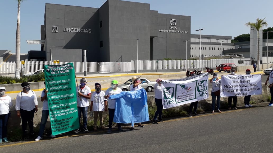 Atiende IMSS Chiapas demandas de personal de salud