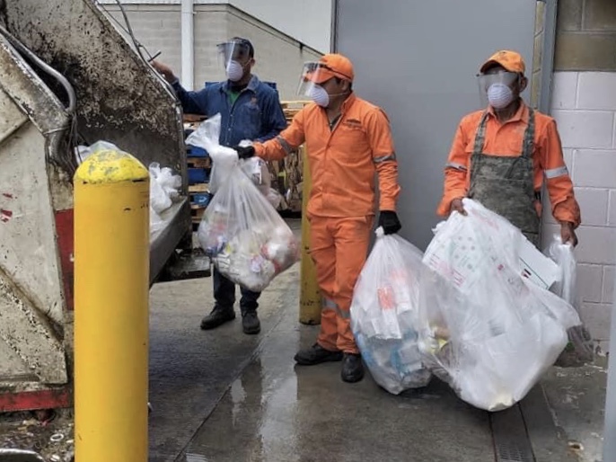 Realizan operativo de recolección de basura tras fuertes lluvias en SCLC
