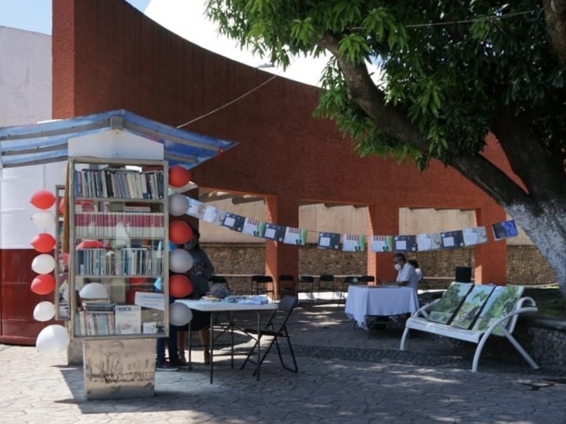 Reabren sala de lectura “Paralibros” en Tapachula tras nueva normalidad