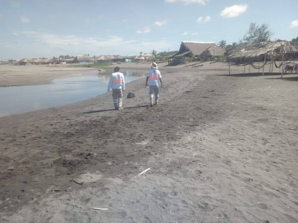 Previenen mar de fondo en playas de Tapachula