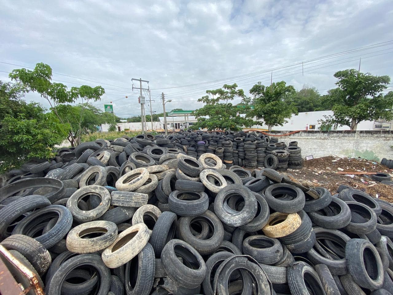 Recolectan más de 9 mil llantas de desecho en Tuxtla Gutiérrez