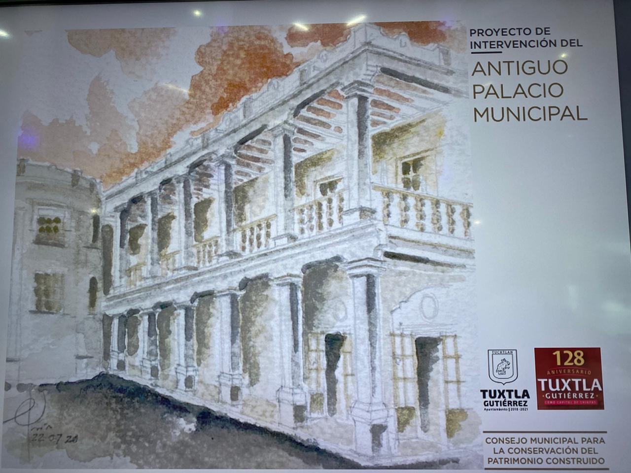 Presentan Proyecto de Restauración del Antiguo Palacio Municipal