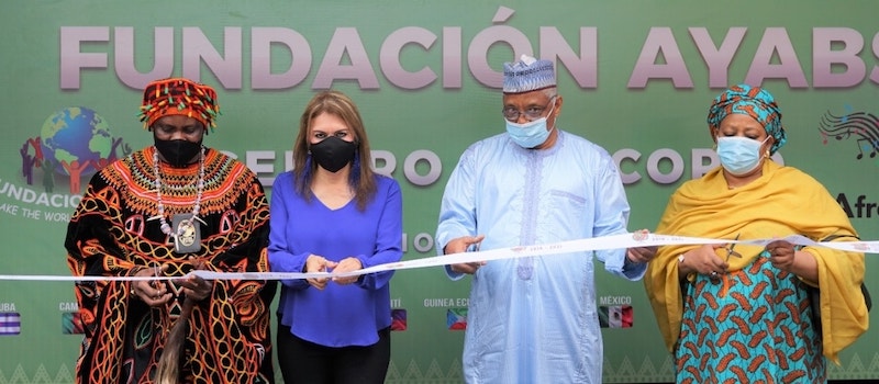 Embajador de Nigeria en México inaugura oficina de apoyo a migrantes en Tapachula