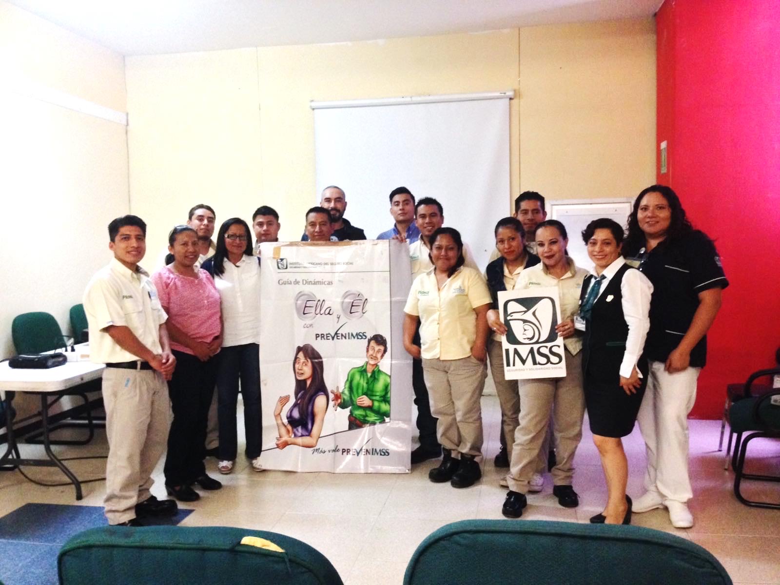 Ofrece IMSS Chiapas beneficios con estrategia educativa “Ella y él”