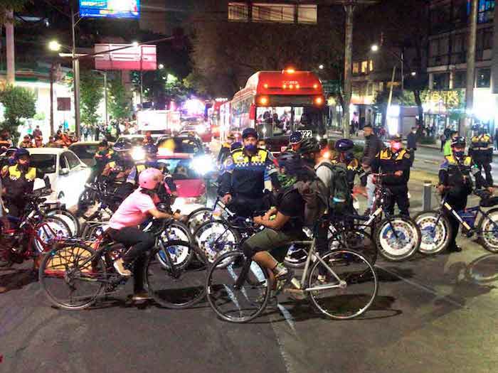 Coparmex CDMX condena violencia entre policías y ciclistas