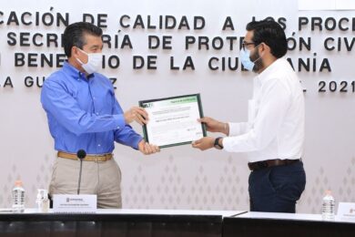 certifican protección civil en Chiapas