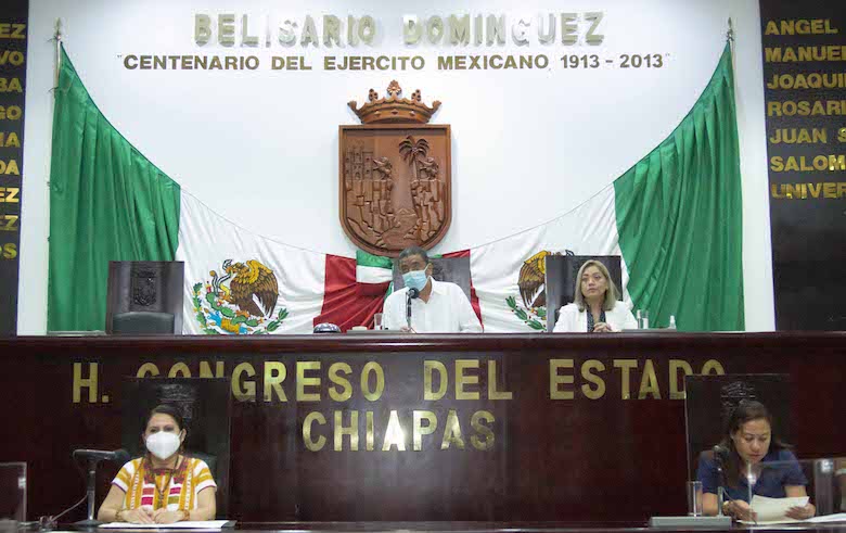 Recibe Congreso de Chiapas Cuenta Pública 2020