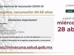 registro vacunas 50 59 años