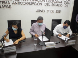 firma de convenio Congreso de Chiapas