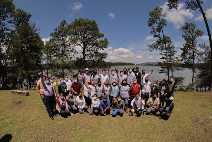 Participa Bonilla Hidalgo en Jornada de Reforestación de Lagunas de Montebello