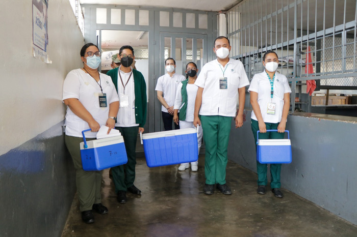 Vacunación anti COVID llega a reclusos de Tapachula
