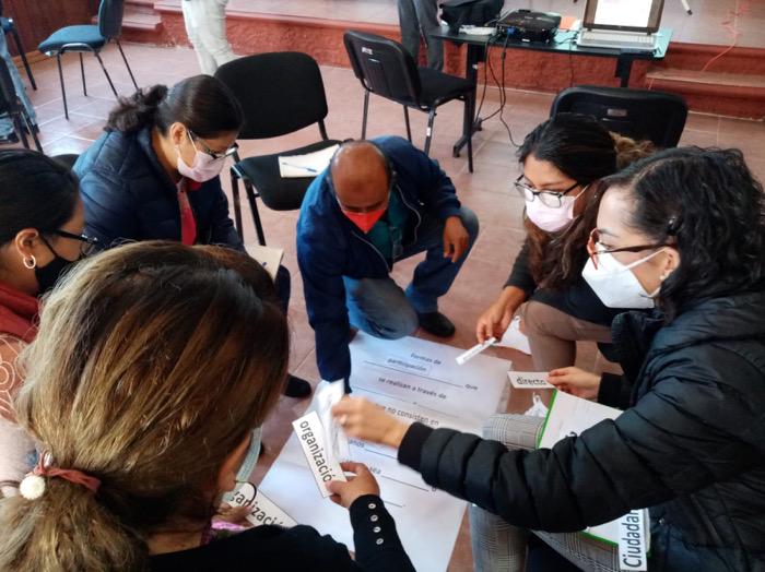 Imparte IEPC taller sobre participación ciudadana a personal de SEDESPI