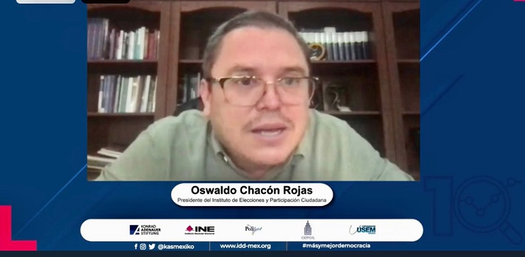 Se requieren políticas eficaces de desarrollo social para avanzar en democracia: Oswaldo Chacón Rojas