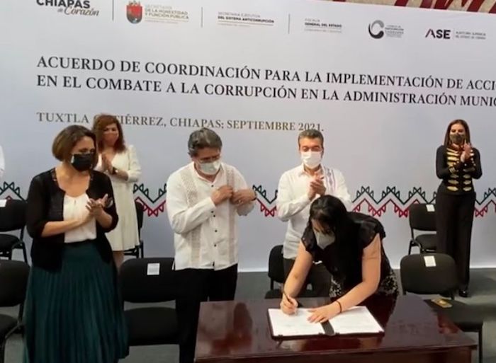 Presente Congreso de Chiapas en el combate a la corrupción en la administración municipal