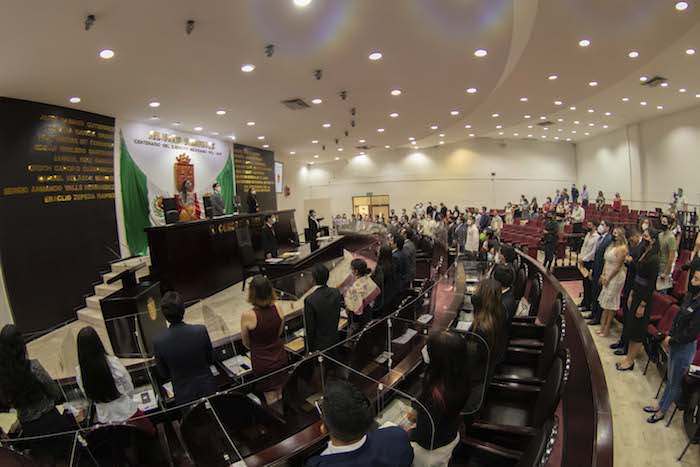 Llevan a cabo onceavo Parlamento Juvenil “Florinda Lazos León”