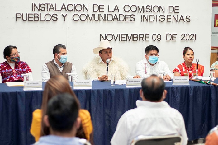 Comisión de pueblos indígenas coadyuvará a la paz Social: Hernández Gómez