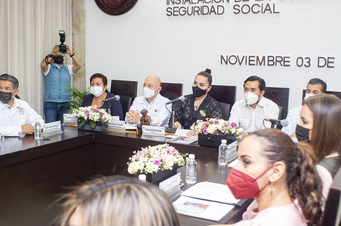 Mejorar seguridad social, objetivo del Congreso del Estado: Herrera Domínguez