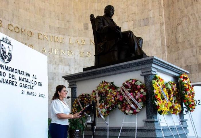 Conmemora Congreso del Estado 216 Aniversario de Don Benito Juárez