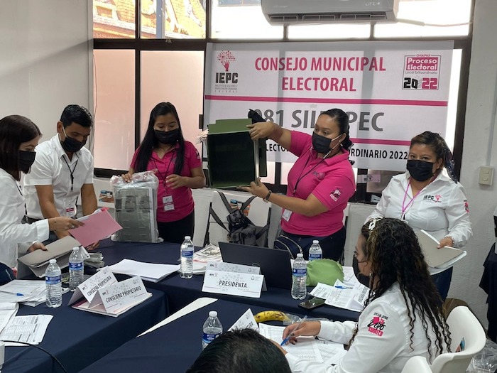 Con legalidad y transparencia, concluyen los cómputos municipales de la Elección Extraordinaria 2022