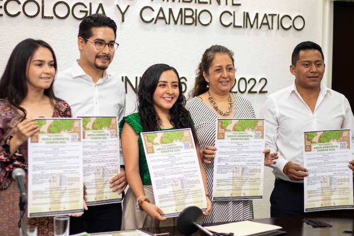 Presenta Zoily Nango convocatoria del Primer Parlamento Medioambiental Chiapas 2022