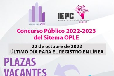 Vence plazo de registro SPEN-IEPC 191022