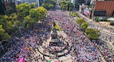 Marcha INE CDMX RAmón Romero