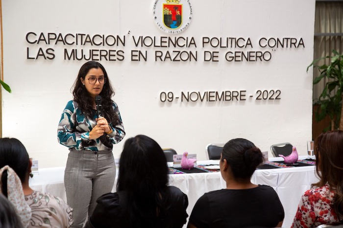 Realizan en Congreso, curso: “Violencia Política Contra las Mujeres en Razón de Género”