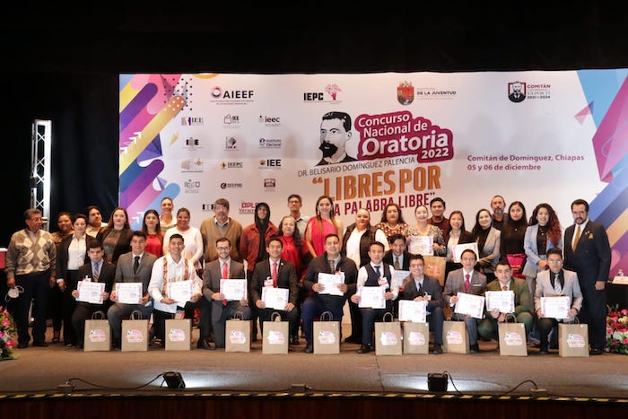Concluye con éxito el Concurso Nacional de Oratoria 2022 “Dr. Belisario Domínguez Palencia. Libres por la palabra libre”