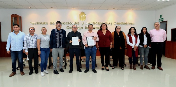 Firman IEPC y Ayuntamiento de Las Rosas, Convenio para promover la Participación Ciudadana y Educación Cívica