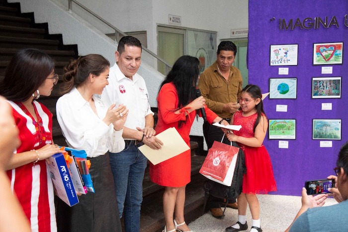 Realizan Segundo concurso Estatal de Pintura Infantil “Imagina un Mundo Sin Violencia”