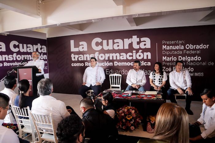 Presenta diputado Raúl Eduardo Bonifaz libro: La Cuarta Transformación como Revolución Democrática”