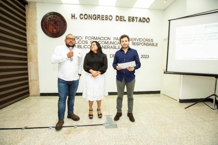 Congreso lleva a cabo curso de formación para servidores públicos