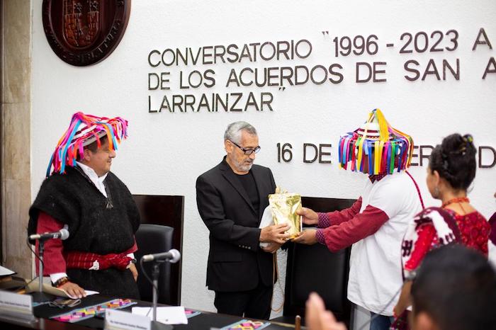 Los acuerdos de San Andrés Larrainzar siguen vigentes: Raúl Bonifaz