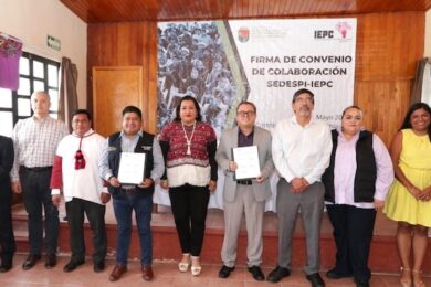 Firma de Convenio IEPC-Sedespi1 020523