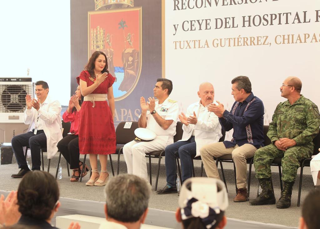 Chiapas avanza en la transformación de los sistemas de salud: Verónica Alcázar